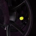 thumbnail image 3 of Transemion 4Pcs Car Tire Valves Caps Mini Luminous Plastic Decorative Cover Glowing Wheel Hub Styling Protector Auto Accessories Yellow 1Set, 3 of 6