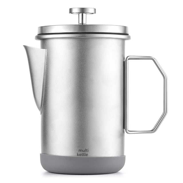 Cafetière, Presse avec Poignée Cafetière en Acier Inoxydable 1 L Cafetière avec Presse en Acier Français Cafetière avec Acier Inoxydable Café Français avec Poignée Bouilloire à Café à Presse Française Cafetière
