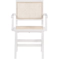 thumbnail image 4 of Meridian Furniture Chaise de Salle à Manger Blanche Preston (Ensemble de 2), 4 of 8