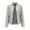 Grey, variant on Brown Loose Casual Jacket, Polyester Warm Winter Outwear Coats, Winter Warm Women Short Coat Leather Jacket Zipper Tops Overcoat Outwear, L
