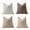Khaki KH, variant on PPgejGEK 4-Pack Corduroy Stripe Standard Pillowcases Breathable Pillow Shams Decorative Bedding Covers (No Insert)