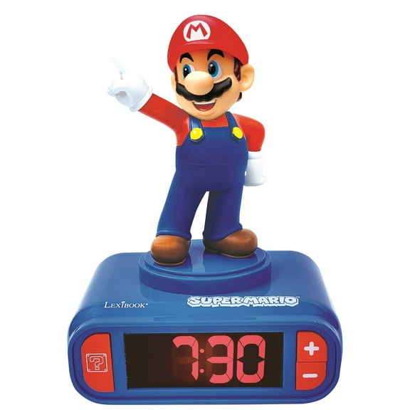 Lexibook Super Mario Alarm Clock with sounds - RL800NI