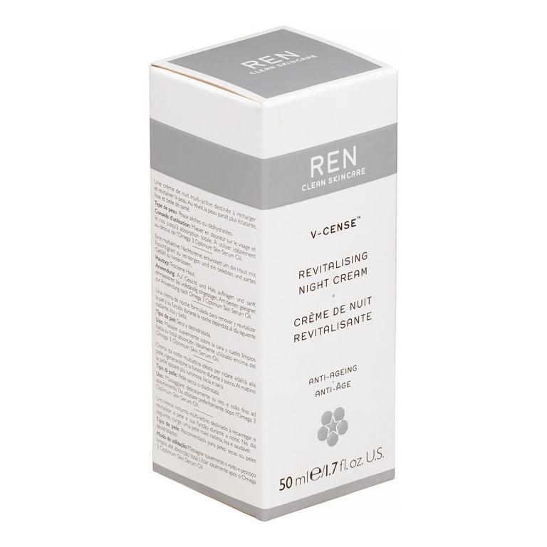 REN Skin Care V-Cense Revitalising Night Cream, 1.7 Oz
