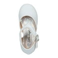 thumbnail image 4 of New Girl Little Angel Sophie-976D Ankle Strap d'Orsay Ankle Strap Low Wedge, 4 of 5