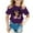 Purple, variant on Hiijoy Toddler Girls' Graphic Tee Cartoon Print Short Sleeved T Shirt Summer Casual Tshirt