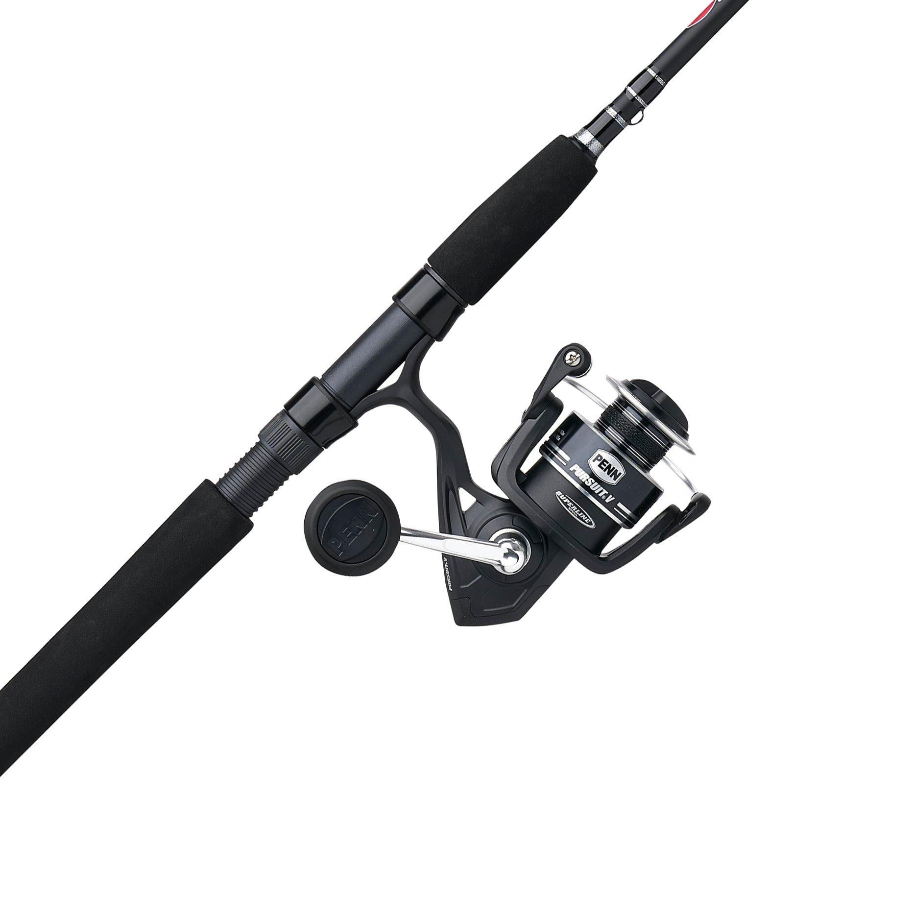 PENN Pursuit V Spinning Fishing Combo, 7' Medium Rod, 4000 Size Reel