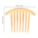 thumbnail image 5 of YSNOOWE 2Ud Peines Laterales Franceses Para Estilo De Marrón Con Suaves Y Material Duradero, 5 of 6