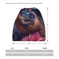 thumbnail image 3 of Hirioo Realistic Flower Turtle for Multifunction Beanie Hat for Men and Women Unisex for Winter Sports, Outdoor Activities, and Daily Wear, 3 of 8