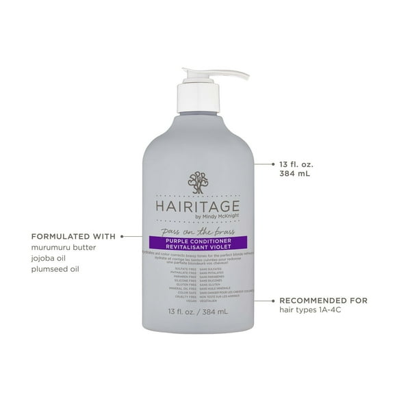 Pass On The Brass - Après-shampooing violet Conditionneur de couleur