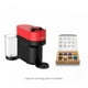 thumbnail image 4 of Cafetera y espresso Nespresso Vertuo Pop+ de Breville con espumador de leche, rojo picante, 4 of 5