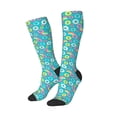 thumbnail image 2 of Balery Donut Printed Novelty Socks Men's Women's Crew Socks Sports Socks Knee High Socks Cotton Socks Quirky and Cool Socks, 2 of 9