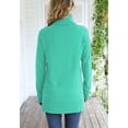 thumbnail image 3 of Anygrew Women Pullover Sweater Long Sleeve Casual Sweaters for Women Turtleneck Knit Jumper, 3 of 6