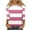 Pink, variant on ShomPort Women's 3/4 Sleeve Crewneck Sweatshirts Color Blocked Striped Pullover Shirts Fall Casual Fashion Tunics Top