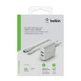 thumbnail image 2 of Belkin BoostCharge - - 24 Watt - 4.8 A - 2 output connectors (USB) - white, 2 of 4