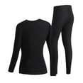 thumbnail image 3 of toraway Mens Sets 2 Piece Outfits Summer Linen Mens Intelligent Electric Heating Plush Insulation USB Charging Heating Autumn Clothes and Autumn Pants Bottoming Shirt Underwear Set L, 3 of 4