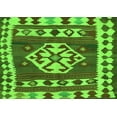 thumbnail image 1 of Ahgly Company Indoor Rectangle Southwestern Green Country Area Rugs, 2' x 3', 1 of 1