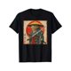 thumbnail image 2 of Arte en madera japonés: camiseta con kanji japonés de rana samurái Camiseta de manga corta DIY de diseño interesante de algodón puro seleccionado para hombres, suave y transpirable, adecuada para toda, 2 of 7