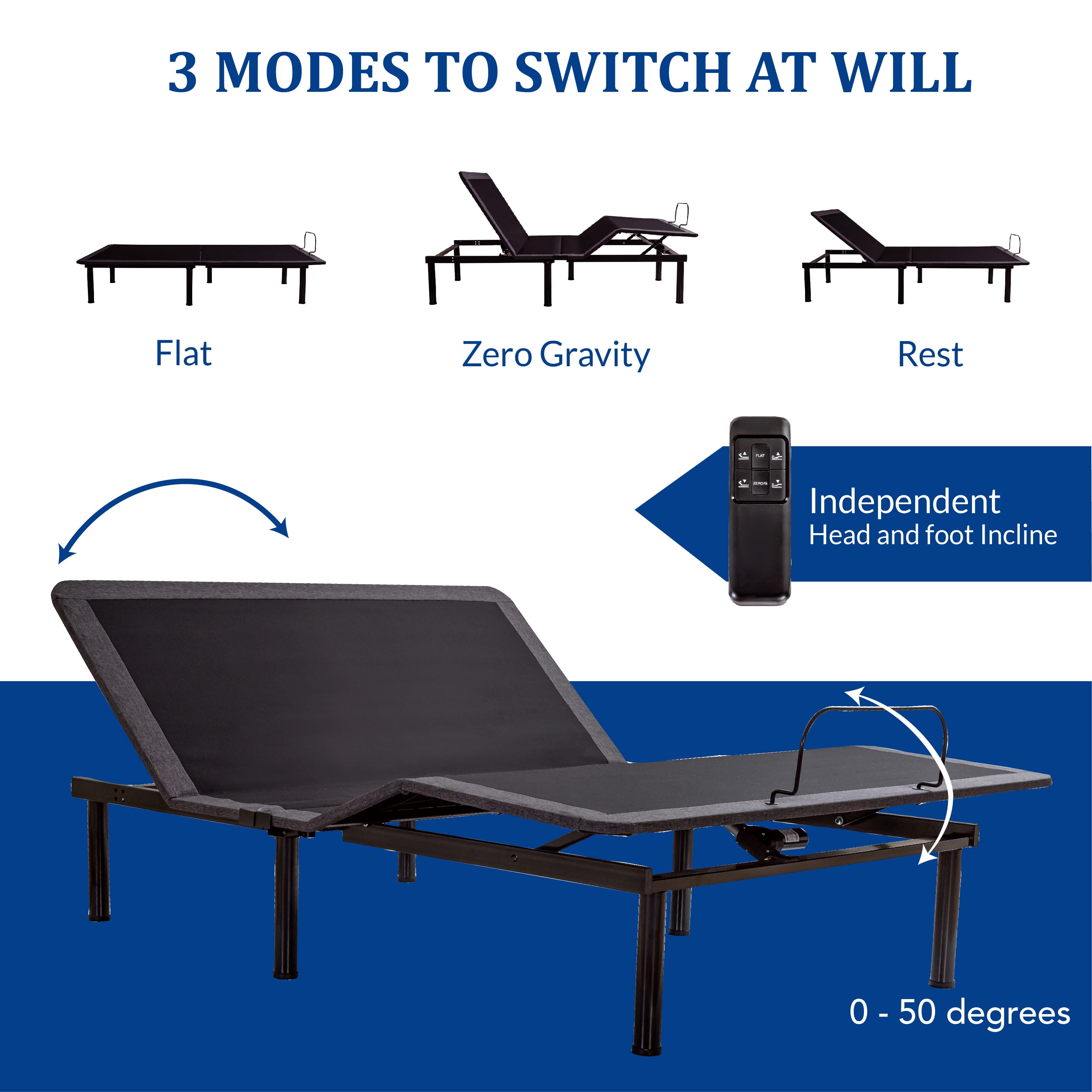 Mlily 2024 adjustable base