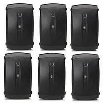 Yamaha High-Performance 120 Watt Natural Surround Sound 2-Way Indoor/Outdoor Weatherproof Home Theater Speakers (Set Of 6)