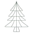 thumbnail image 2 of Soporte de Hierro para de Navidad, Decoración única para Colgar en La Pared, Ideal para Patios Y Exteriores, con Forma de , Decoración Artí Verde, 2 of 8