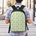 thumbnail image 5 of Uemuo Cartoon Fruit Printed Durable 17-inch Student Backpack - Lightweight, Waterproof, Adjustable Straps, Ideal for School, Work, Travel, 5 of 5