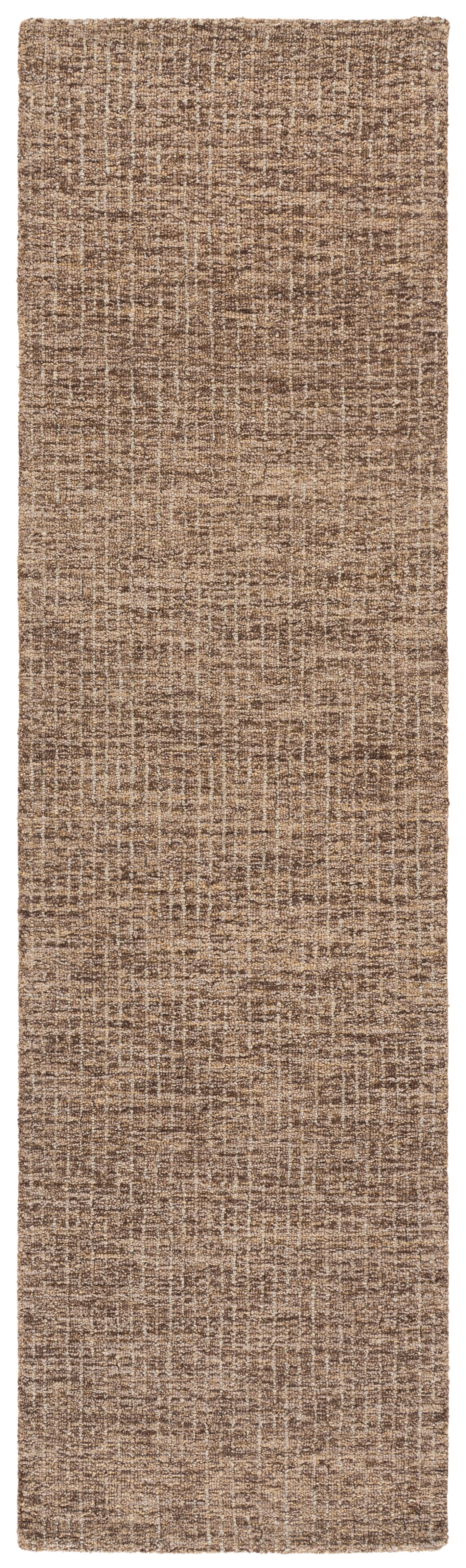 Safavieh Abstract Delia Distressed Wool Runner Rug, Brown/Beige, 2'3" x 8'