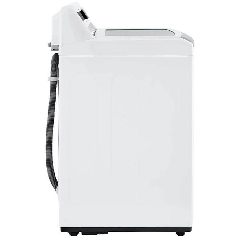 WT7150CW in White by LG in Bangor, ME - 5.0 cu. ft. Mega Capacity Top Load  Washer with TurboDrum™ Technology