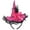 Hot Pink, variant on yunLCZ Halloween Hair Clips Halloween Decorations Witch Hat Headbands, Halloween Costumes for Women and Girls Cloth Black,One Size