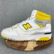 thumbnail image 4 of New Balance 650R Shoes Mens Size 9 White Sneakers High Top Honeycomb Yellow, 4 of 6
