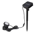 thumbnail image 2 of Luz subacuática con energía solar, focos sumergibles multicolores para estanques, lámpara de paisaje impermeable para decoración de piscina de jardín 1 lámpara Macarena Luz del estanque, 2 of 8
