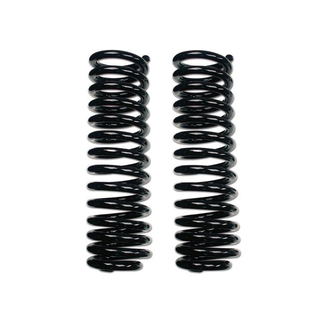 Fits 2007-2018 Jeep Wrangler JK Icon Vehicle Dynamics Coil Spring 22010 3 Inch Lift; Painted; Black; Set Of 2