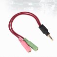 thumbnail image 5 of Soimiss Headphones Splitter Stereo Audio Adapter Headset Splitter Cable Random Color 1Set Back to School, 5 of 7