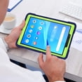 thumbnail image 7 of SOATUTO Case for Lenovo Tab M7 3rd gen Heavy-Duty Drop-Proof and Shock-Resistant Rugged Hybrid case Built-in Stand for Lenovo Tab M7 7.0 inch TB-7305F L X ; lenovo M7 3rd Gen 2021 (Blue+Green), 7 of 7
