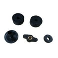 thumbnail image 2 of Accesorios para platillos Funda de repuesto para soporte de platillos ligera y resistente Piezas para batería Negro, 2 of 8