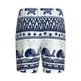thumbnail image 5 of Fotbe Sea Underwater Animals1 Pajama Shorts for Men, Men's Pajama Bottoms, Sleepwear,Short Pajama Pants-3X-Large, 5 of 9