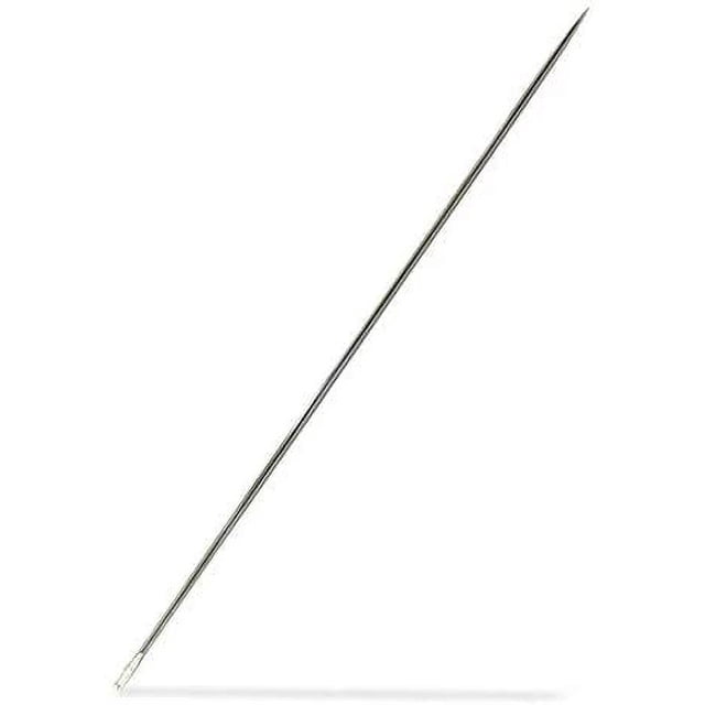 12 inch Upholstery Hard Large Eye Needle,Hand Sewing Leather,Tapestry,Embroidery,Tufting,for Home or Work.(Silver, 12 Inch)