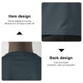 thumbnail image 4 of Camiseta deportiva informal holgada grande para hombre con bolsillo sin costuras de seda de hielo de verano elástica 2 uds, 4 of 7