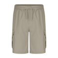 thumbnail image 6 of ATOGUTA Athletic Works Shorts Boy Size 5T-15 Kids Athletic Basketball Shorts Casual Elastic Waist Summer Clothes with Pockets Gray, 6 of 7