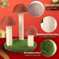 thumbnail image 3 of 3 Mushroom Pole Cat Scratching Post | Natural Sisal Cat Scratchers with Interactive Toys, Plastic Material for Cats, 3 of 8