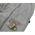 thumbnail image 2 of Crooks & Castles Men's Los Angeles Champion Ring Jogger Sweatpants (4X-Large, Heather Grey), 2 of 3
