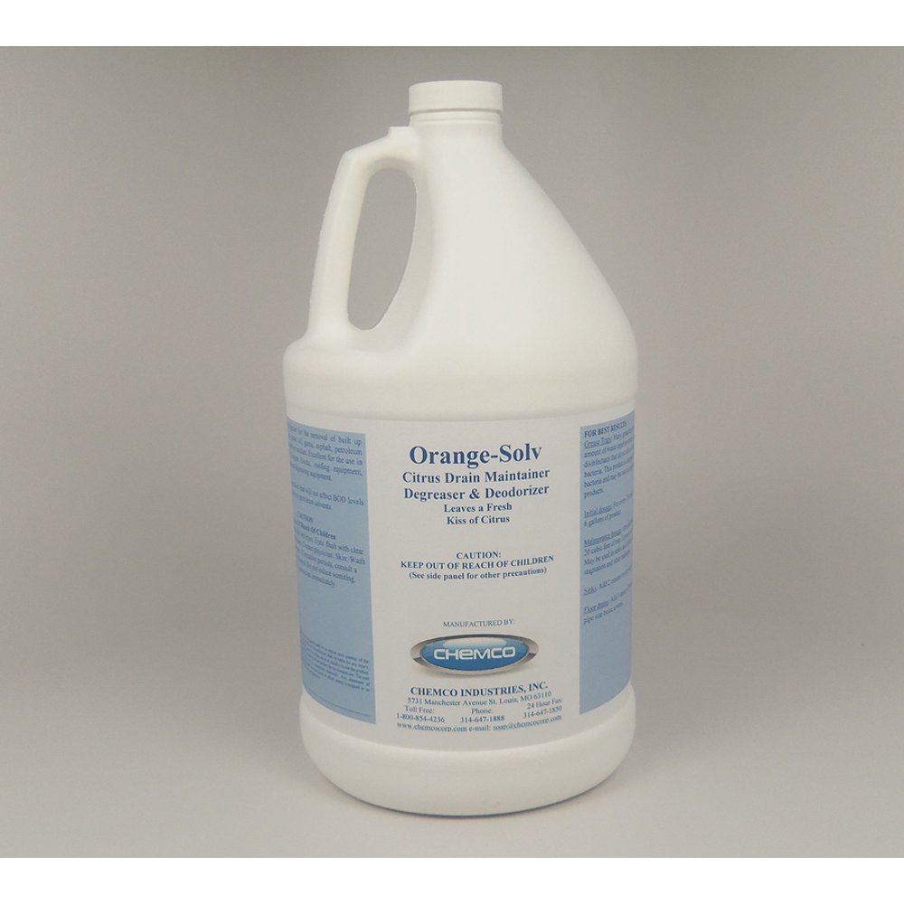 Natural Drain Cleaner Orange Solv by Chemco Industrial Strength