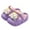 Purple, variant on WRTFVZA Girls Boys Cute Garden Clogs Kids Water Sandals On Shoes EVA Lightweight Outdoor Summer Slipper Slides Indoor Shower Beach Pool Play Shoes 20 #Pink