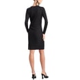 thumbnail image 2 of Natori Womens Jersey Midi Dress, Tencel, S, Black, 2 of 3