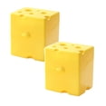 thumbnail image 1 of Leojiow 2 Pcs Contenant de Rangement pour Tranches de Fromage en Plastique Bloc de Beurre Rangement de Tranches de Fromage avec Couvercle Rabattable Porte-Tranches de Fromage Tranches de Fromage pour Aliments de Réfrigérateur Taille Unique, 1 of 6