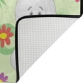 thumbnail image 4 of Coolnut Lightweight Soft Area Rugs 31x20 Inch, Easter Bunnies with Gift Boxes Floor Mat Doormat for for Rooms Entrance Hardwood Floor Living Room 2'7" x 1'8"） Nursery Rugs, 4 of 6