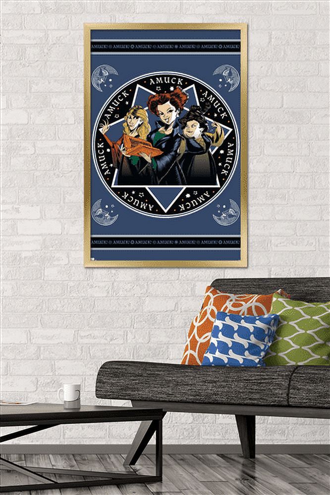 Disney Hocus Pocus - Amuck Wall Poster, 22.375" x 34", Framed