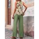 thumbnail image 5 of Conjuntos de Verano de 2 Piezas para Mujer: Top Corto Sin Mangas, Pantalones Anchos y Sueltos, Conjuntos A Juego para Vacaciones. Judías XL, 5 of 9