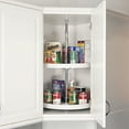 thumbnail image 6 of Rev-A-Shelf 6012-18-11-52 18 Inch Polymer Circle 2-Shelf Lazy Susan, White, 6 of 10