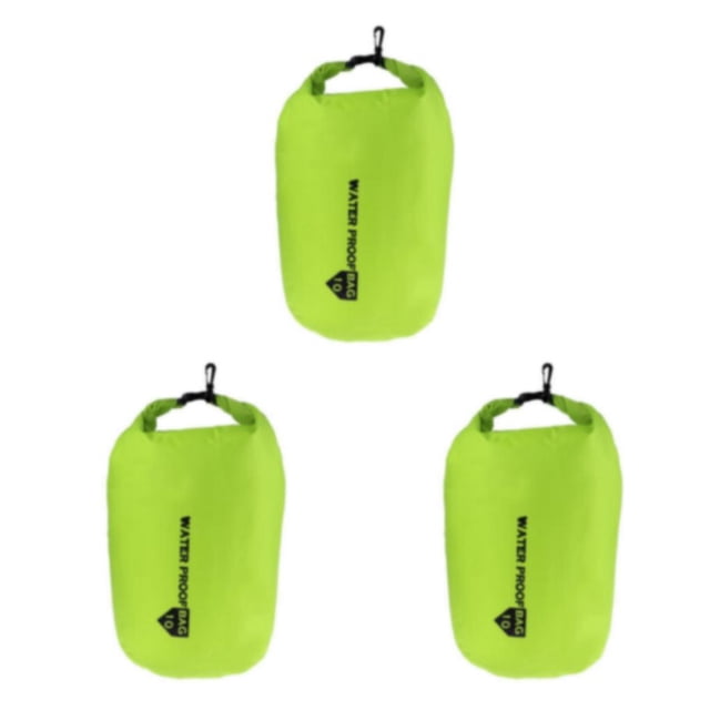 Baohd Versatile Waterproof Dry Bag Storage Camping Rafting and Kayaking Adventures Light Green 10L 3Set
