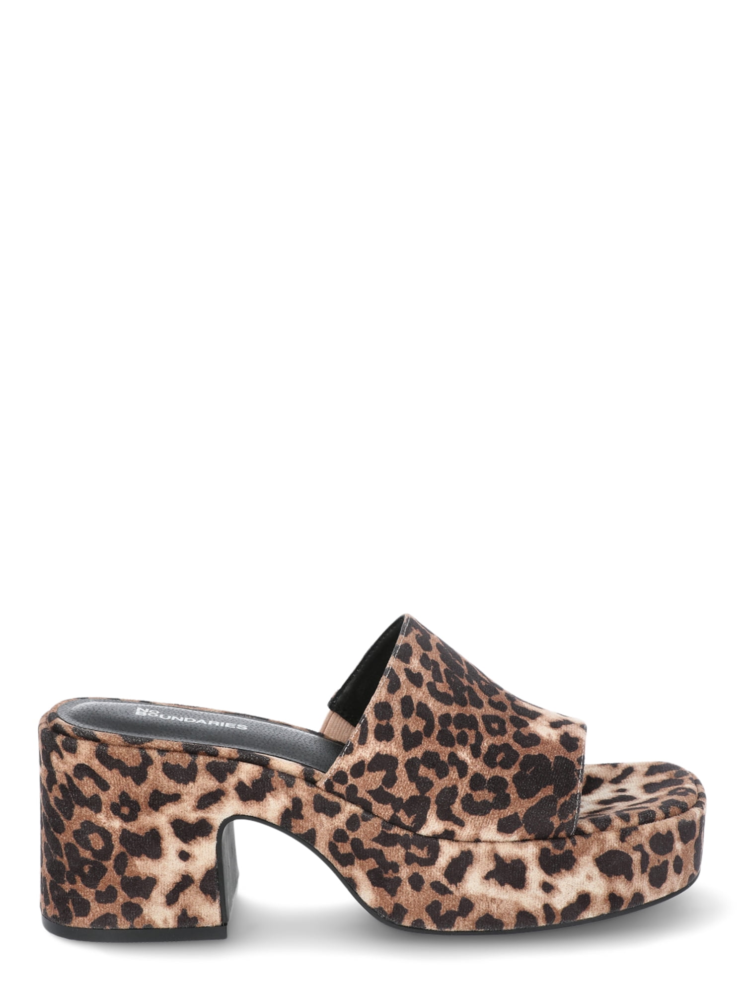 No Boundaries Women's Platform Mule Sandal